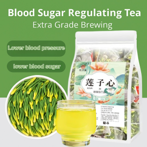 Artisan Lotus Seed Herbal Tea Hand-Harvested Premium Grade Natural Sleep Aid Stress Relief Elegant Gift Tin