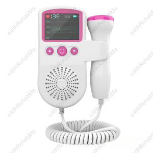 LCD Display Prenatal Baby Monitor With Doppler And Gel For Accurate