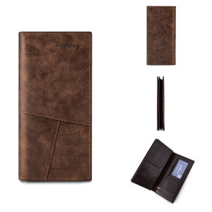 Baellerry C3021 Dompet Panjang Lipat Pria Wanita Muat Banyak Uang dan Muat HP Bahan Sintetis Lembut