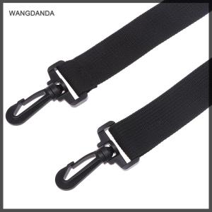 [COD] WANGDANDA 1ชิ้นกระเป๋าแมสเซ็นเจอร์สายยาวสีดำแบบถอดออกได้อะไหล่สายคล้องกระเป๋าสะพายไหล่แบบปรับได้