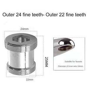 ZENO External Wire Female-Male Faucet Adapter Set Copper Washer Plumbing fittings Kitchen Bathroom Accessories Pipe Fittings
