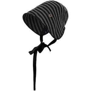 NOBLELUX Stripe Fishermans Hat for Women Breathable Sun-protective Bucket Hat Fashion Big Brim Beach Cap