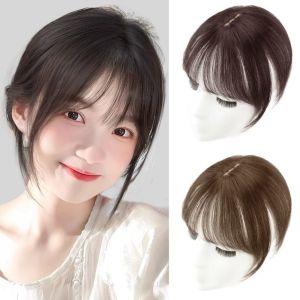 PYA94 Invisible 3D Air Bangs Natural Fringe Fake Bangs Fasion Hair Extensions Top Hair Bangs Women