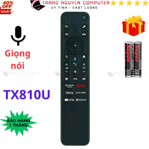 Remote điều khiển tivi SONY Mã 11 tìm kiếm giọng nói TX800P - TX810U - Tặng kèm pin - Trang Nguyễn Computer