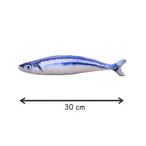Catnip Fish Toy 30cm Fish Plushie Ikan Mainan Kucing Murah Bantal Ikan Animal Toys Bantal Kucing Cat Plush Animal Toys