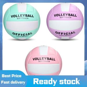 Sports🚴🏻♀️ Bóng chuyền chuyên nghiệp cạnh tranh PVC bóng chuyền Kích thước 5 cho bãi biển Ngoài trời cắm trại bóng chuyền trò chơi trong nhà bóng đào tạo bóng