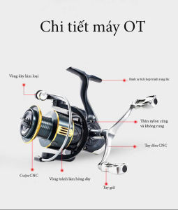 MÁY CÂU KIM LOẠI OT TAY QUAY ĐÔI TẢI CÁ 9KG TỚI 15KG TAY QUAY ĐỔI TRÁI QUA PHẢI