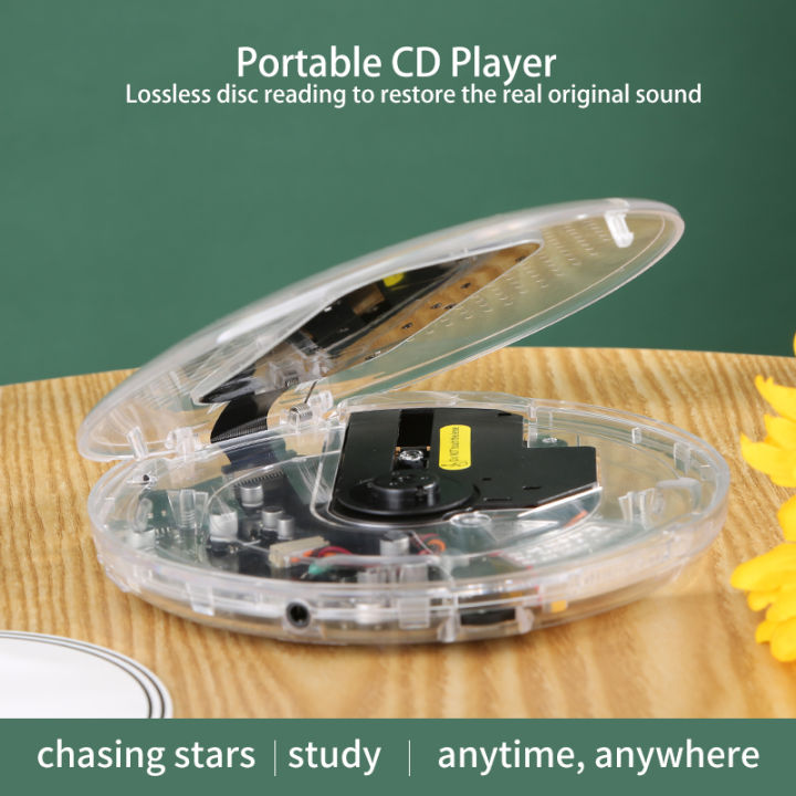 Portable Rechargeable CD Player Walkman, Hifi Music Player, With ...