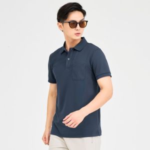 Áo polo nam YODY vải cafe khử mùi kháng khuẩn chống tia UV APM7161