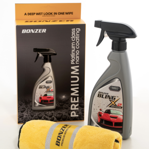 [OFFICIAL STORE] BONZER BLING PREMIUM DIY NANO COATING 500ML | HYDROPHOBIC | WET LOOK | LONG-LASTING PROTECTION