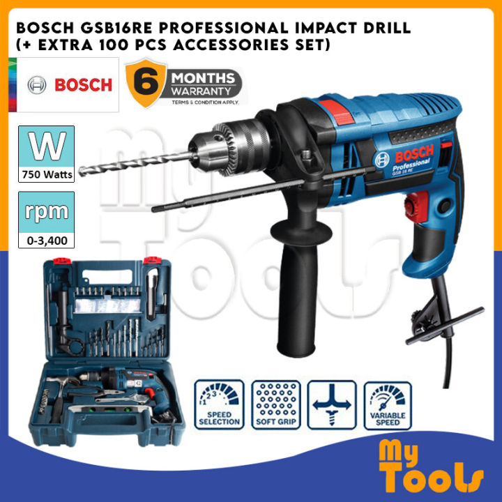 Mytools BOSCH GSB16RE / GSB 16 RE / GSB 16RE Professional 16mm Hand ...