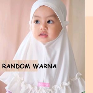Kerudung krudung jilbab hijab instan ank Anak sekolah sd tk paud Perempuan terbaru 2024 modern kekinian untuk umur 3 4 5 6 7 tahun model CURLY REMPEL / Jilbab anak terbaru 2024 / Jilbab Anak Murah Promo / Kerudung anak terbaru 2024 / Bergo
