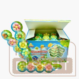 " Gummy Halal " [ Flowers Gummy - Fruit Flavour 30pcs  ]