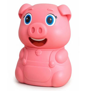 Japan Tokyoite Bear Piggy Big Coin Piggy Bank Durable for Children Saving Money Alkansya Laruan Version2 with Cute Bear Design & Removable Bottom