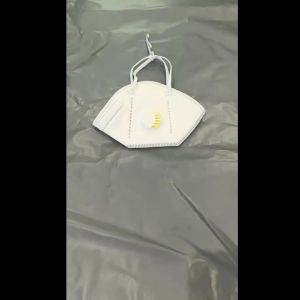    50pcs/20pcs/10pcs FFP2 Folding Mask CE Individually Packaged Mask with Valve for Anti-Droplet Filter Headwear Mouth Masks