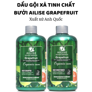 [Nhập Khẩu Chính Hãng] Dầu Gội Xả Tinh Chất Bưởi AILISE Grapefruit 850ML Phục Hồi Hư Tổn Chống Rụng Tóc Kích Mọc Tóc