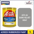 Davies Acreex Rubberized Floor Paint Dark Velvet Gray - 1L. 