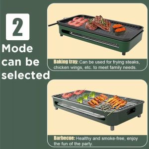 SHENAR PANCI PANGGANG BBQ LISTRIK / KOMPOR PANGGANG LISTRIK / ALAT PANGGANGAN BBQ / GRILL PAN ANTI KARAT / ALAT BBQ ELECTRIK LISTRIK SHOPTILLDROPSS88