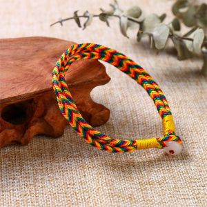 Vòng tay chỉ ngũ sắc Vạn An Home vòng ngũ sắc Tây Tạng mang đến may mắn bình an tài lộc