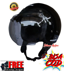 HELM RETRO CLASSIC / HELM BOGO CLASSIC JM COKLAT DOFF TERMURAH