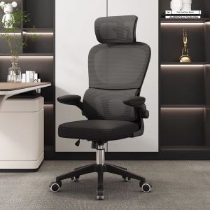 BLH Office Chair Ergonomic Mesh Office Chair Comfort For Work 8 Hours High-back Adjustable 3D Headrest Reclining 90-125°