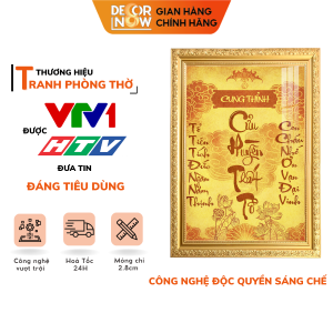 Bài Vị Cửu Huyền Thất Tổ DECORNOW Trang Trí Bàn Thờ LAZ - 09