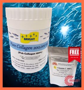 Collagen dipeptide powder 100% คอลลาเจน ไดเปปไทด์ 100% ชนิดผง ขนาดบรรจุ 100 กรัม(100000 มิลลิกรัม)