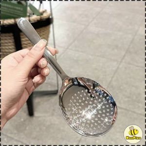 MaxPlus Large Stainless Steel Serving Spoon And Slotted Spoon Tableware Big Size Thick Kitchenware