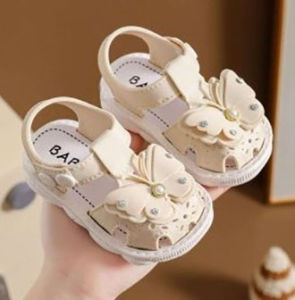 Sandal Flat Butterfly Anak Perempuan Lucu Lembut Termurah Kekinian Sendal Kupu-Kupu Casual