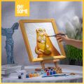 OHSOME RELIFE 3D Relief color painting series Large Portrait/Binge watching/Animal/Sunflower/Large Sky/Vase&Rose/Sea wave/Portrait/Irises/Pumpkin/Sunrise/Mother and Child. 