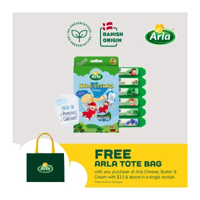 Arla Cheese Kid Sticks 108G (6 x 18G)