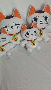 New dandadan Anime Peripheral Cat Doll Holiday Gift Cute Cat Plush Toy
