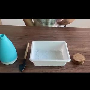 LZD Hot Sale Expanded Coconut Shell Fiber Potted Organic Plant Soil Particle Fiber Compressed Plant Nutrient Soil Block