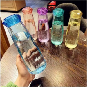 Tumbler Botol Minum Anak Kristal Diamond 450ml - Warna-Warni