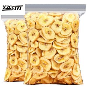 (Very Fast Delivery) Banana Crispy Fragrant Chips Dry 500g Bags Non-fried Banana Dry Chips