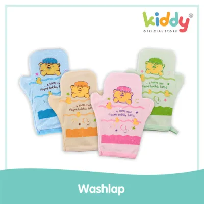 Kiddy 3704 Perlengkapan Bayi Washlap Tangan - Wash Lap - Lap Mandi Bayi