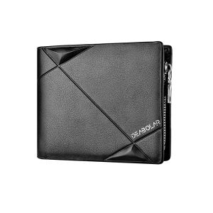 Deabolar Dompet Uang Dua Lipat Pria Wanita K3216 Bahan Sintetis Tebal Muat Banyak Uang