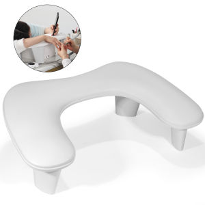 DECINIEE NEW Portable Hand Rest for Nails Mani-cure Pillow Nail Rest Cushion Arm Rest U-shaped Mani-cure Hand Stand Nail Art Hand Pillow-A must-have for lazy people