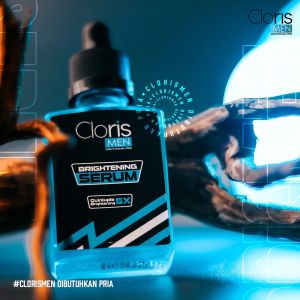Cloris men Brightening Serum mencerahkan kulit kusam & menyamarkan flek pada wajah - Original Serum Pencerah Wajah Pria