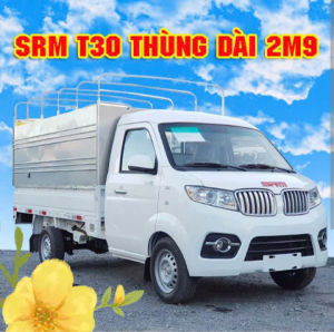 Vè che mưa xe tải SRM T30 nhựa đen dẻo dày giá 1 cặp.MST90