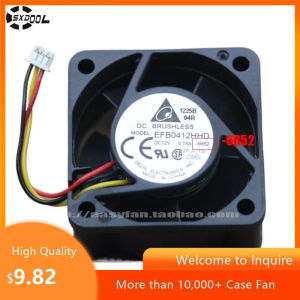 40mm Fan for Delta EFB0412HHD -6R54 6R52 6R53 4CM 12V 0.20A Switch Power Cooling Fan 4020 40x40x20mm Cooler