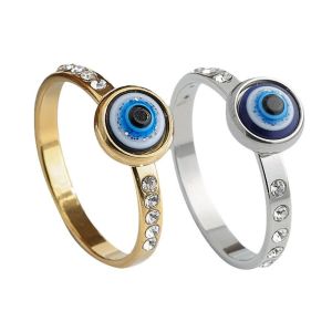 Personalized Diamond Ring Exaggerated Devils Eye Delicate Ring