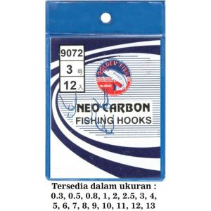 Type 9072 Kail Neo Carbon Golden Fish Super tajam