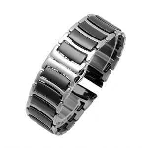For Huawei Watch GT 3 42mm 46mm Watchband Ceramic strap between stainless steel watch band strap for huawei watch gt 3 Smart watch