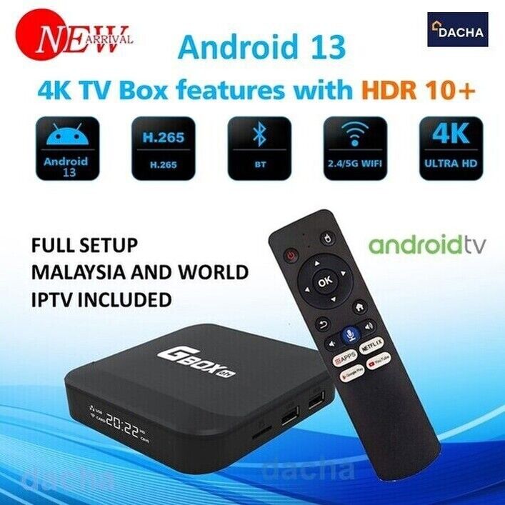 2024 New Model Android 13 GBOX TVBox 16G RAM 256G ROM 5GWIFI   Fe8b9ba2e0e96bf115449a7c6f3c71b4  720x720q80 