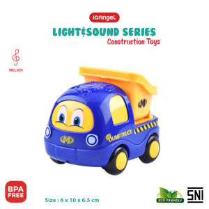 IQ Angel Sound Construction Truck Toys / Mainan Truk Anak / Mainan Edukasi / Mainan Motorik Anak