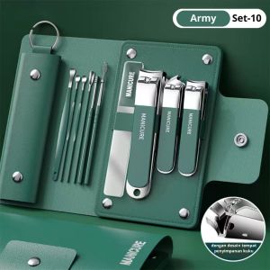 Manicure Set 4in1 Dengan Desain Anti Berceceran