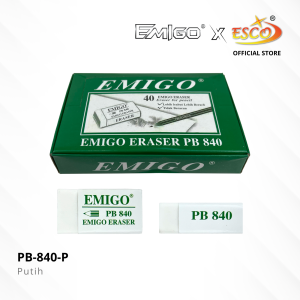 ESCO >< EMIGO Penghapus Pensil / Setip / Eraser PB-840