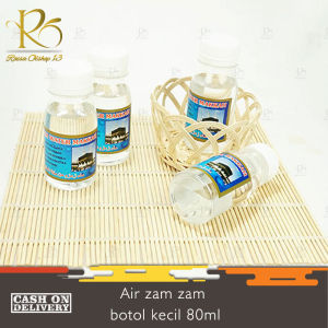 Air Zam Zam Botol Kecil 80 ml Asli Original