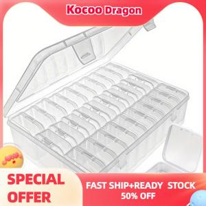 Kocoo DIY Painting Embroidery Storage Box Nail Art Jewelry Rhinestone Mosaic Storage Container Multifunctional Storage Box
